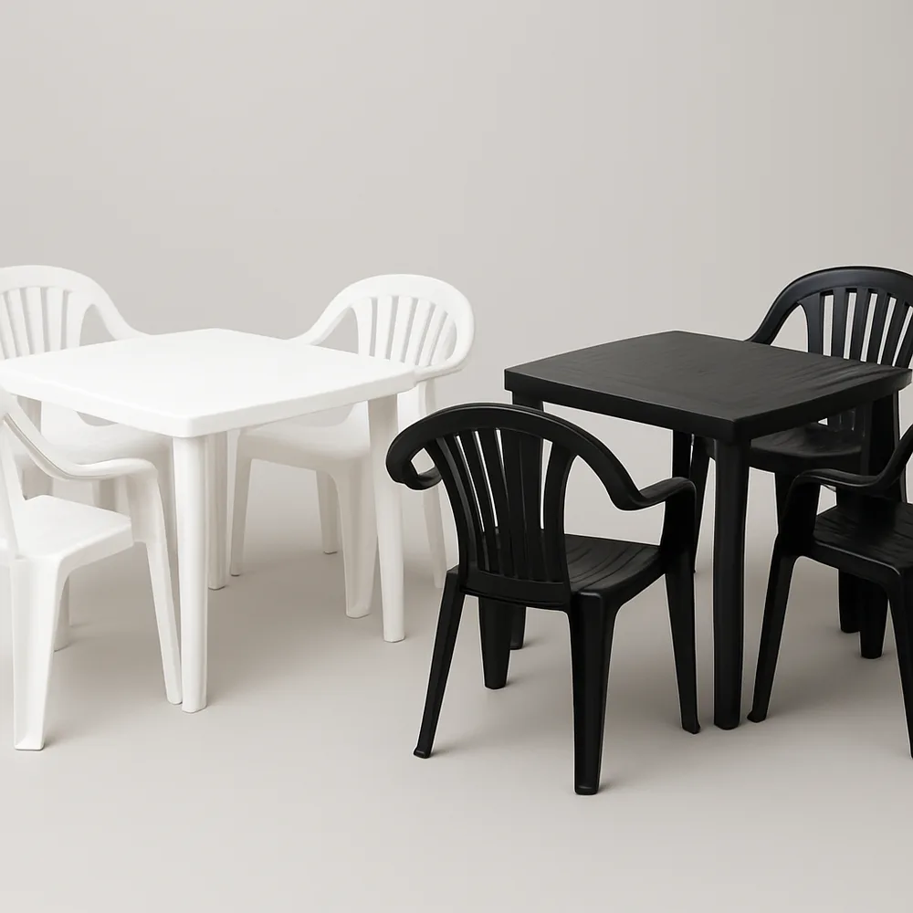 Conjunto Mesa mais 4 Cadeiras Com Braço